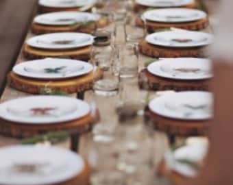Gathering Table Chargers •custom sizes•