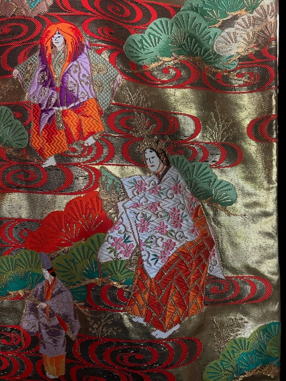 Antique Japanese Silk Wedding Kimono | Vintage Em… - image 3