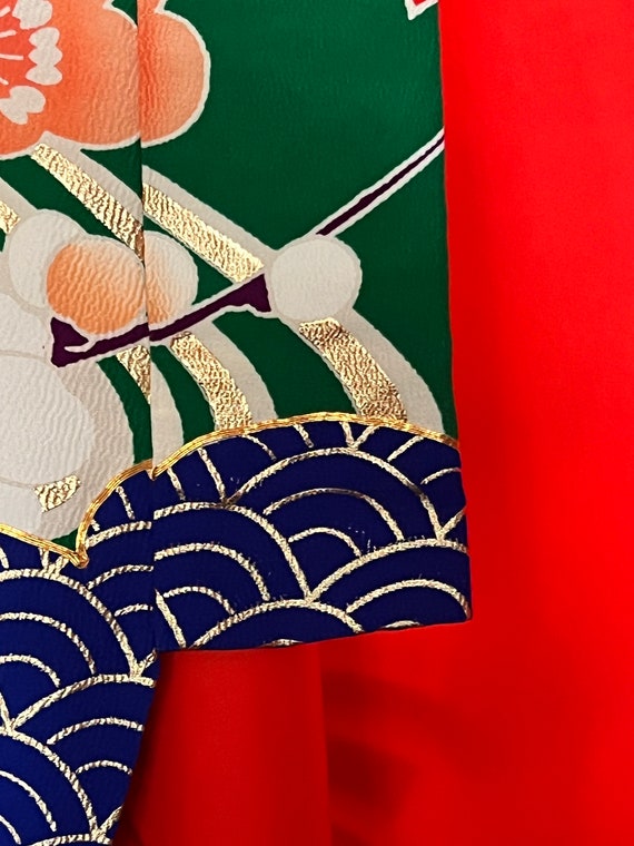 Antique Japanese Silk Wedding Kimono | Vintage Ki… - image 6