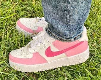 NIKE AIR FORCE 1 Dior Custom £30.00 - PicClick UK