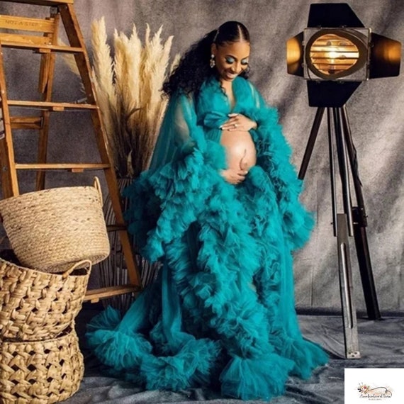 Maternity Photoshoot Photo Shoot Robe Baby Women's Custom | Etsy