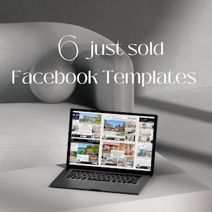 Real Estate Facebook Templates | Just Sold Social Media Templates