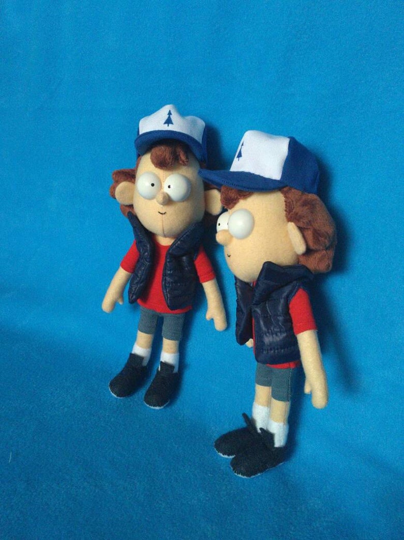 Dipper Pines Plush Toy From Gravity Falls Etsy