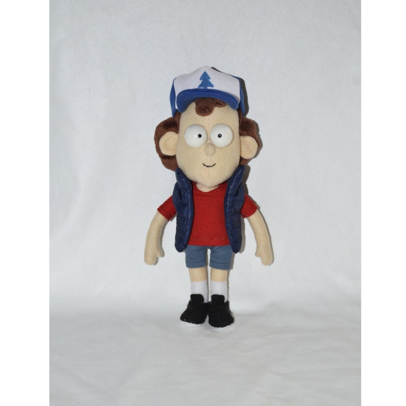 Dipper Pines Plush Toy From Gravity Falls | Etsy