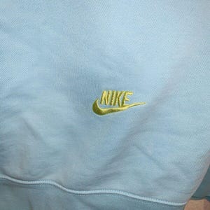 Sudadera Nike vintage con cuello redondo y logotipos teñidos de los años 90 imagen 7