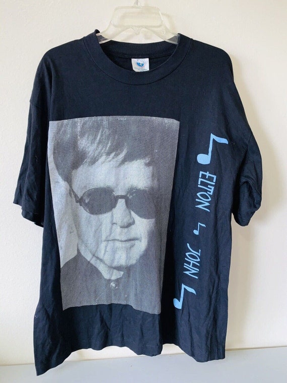 Vintage 1994 Elton John Tour T Shirt Single Stitch