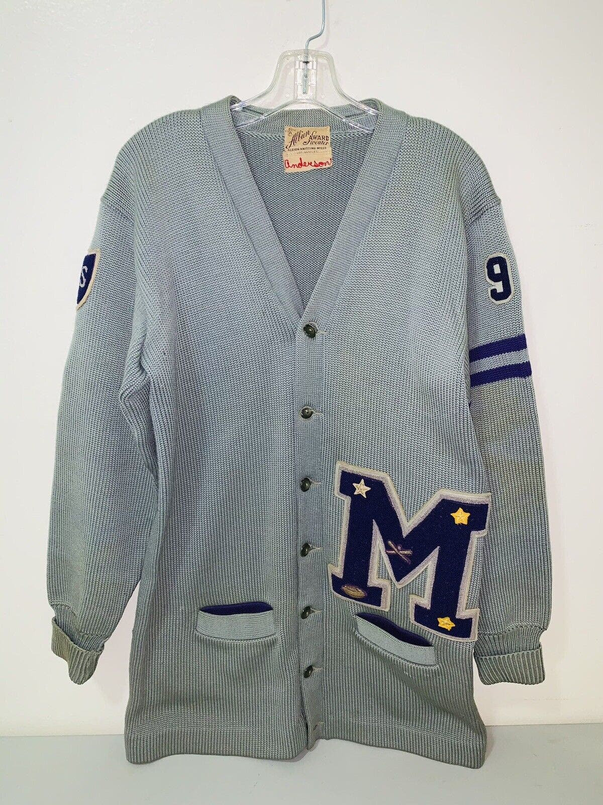 1960s Albion Award Sweater カーディガン 1960s Albion Award Sweater カーディガン
