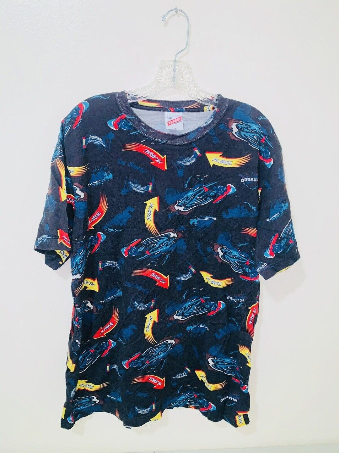 Vintage Extra Large Beastie Boys 90s All Over Pattern T Vintage Extra Large Beastie Boys 90s All Over Pattern T