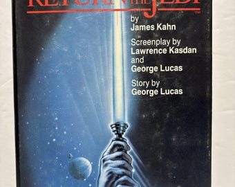 Star Wars Return Of The Jedi By James Kahn - 1983 First Edition Hardcover