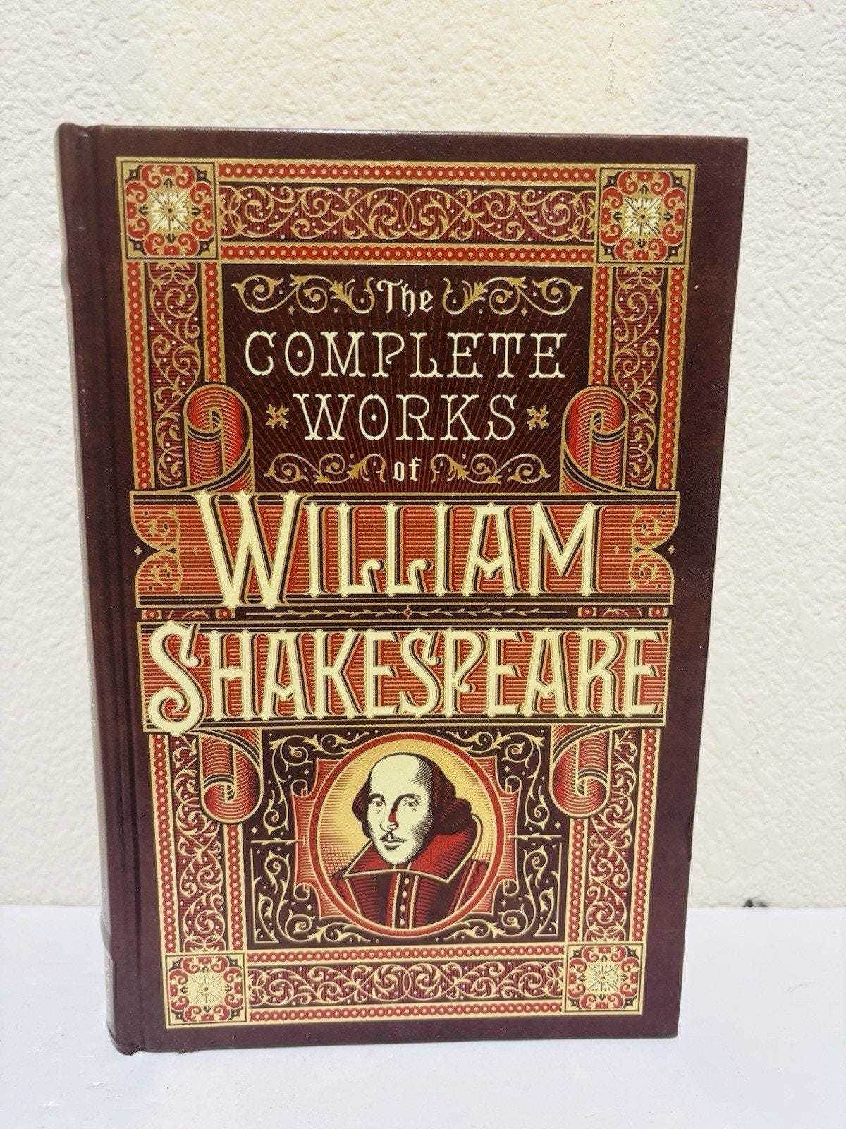 The Complete Works of William Shakespeare - Etsy