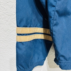 Vintage Specialized Jacket Striped Blue Large Rare Cycling image 2