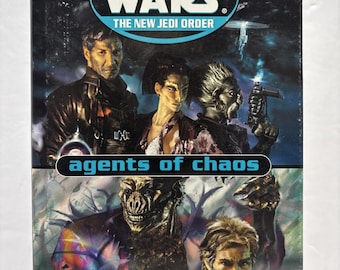 Star Wars: New Jedi Order Agents of Chaos Duology SFBC Hardcover 1st Print