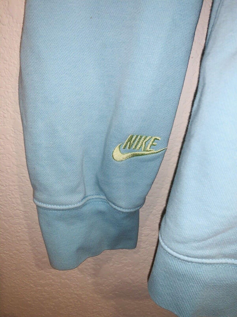 Sudadera Nike vintage con cuello redondo y logotipos teñidos de los años 90 imagen 5