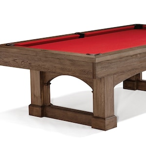 8ft Savanna Pool Table in Prairie Finish