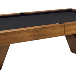 8ft Modern Annex Pool Table - Black Ash or Walnut - Etsy