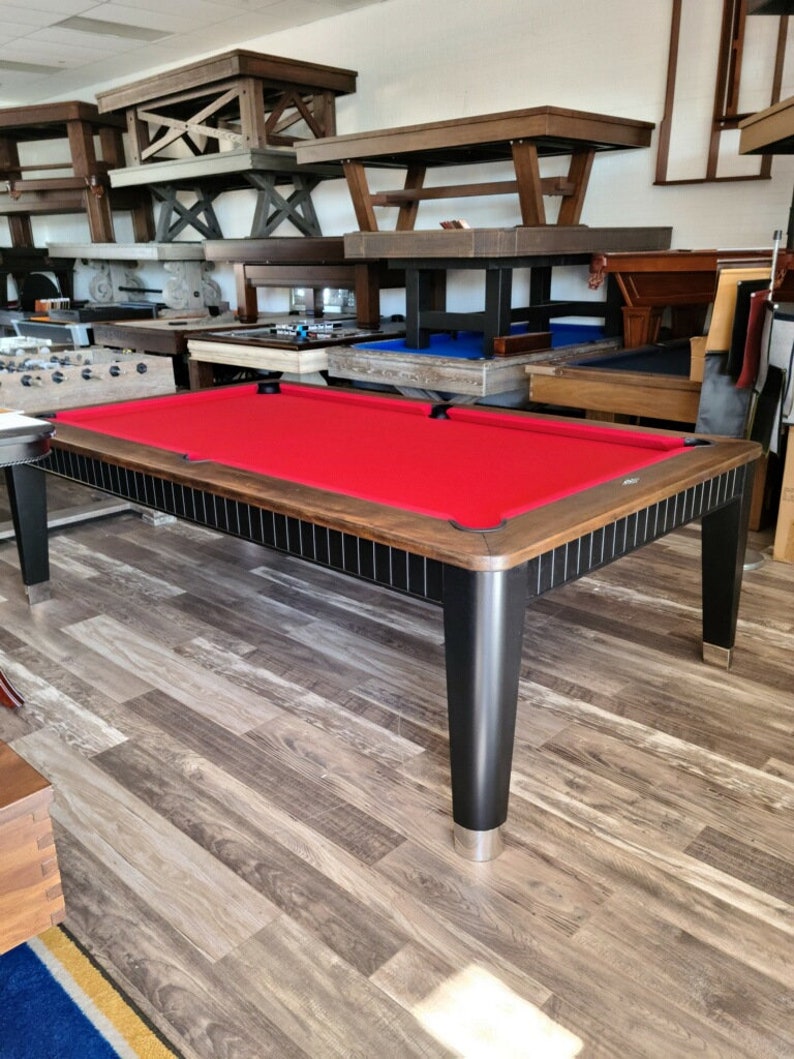 The Henderson Pool Table 8ft With a Two Tone Finish Etsy