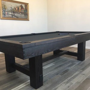 Rustic 8ft Reno Pool Table Barn Wood Style Reclaimed Wood Look - Etsy