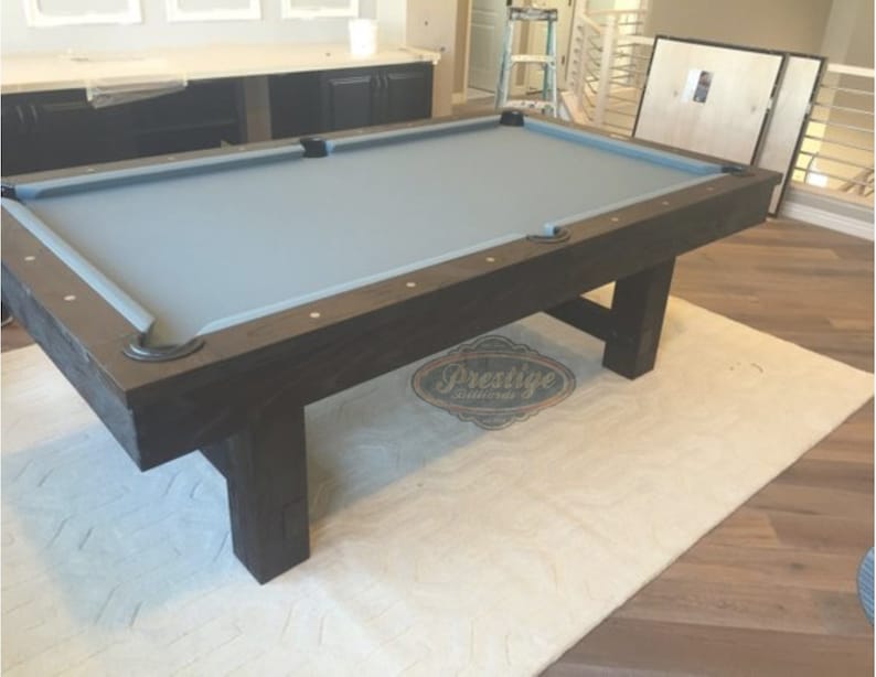Rustic Pool Table Dining Table Top Option Available barn Etsy