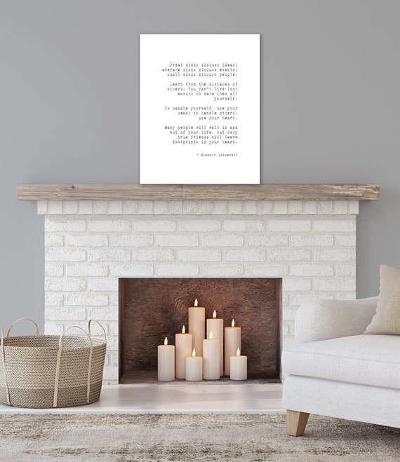 Eleanor Roosevelt Quote Eleanor Roosevelt Sign Box Print Etsy