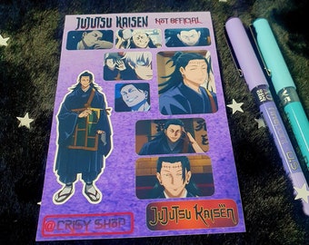 Jujutsu Kaisen inspired Stickers - Kenjaku