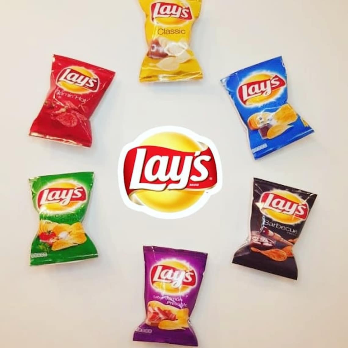 Lays Pack Miniature Bags of Chips 3 or 6 Mini Bags | Etsy