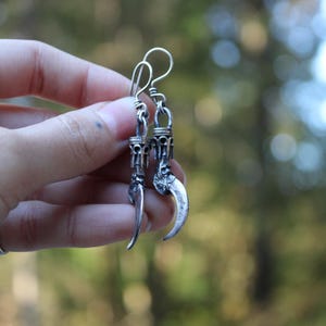 Crow Claw Cathedral Earrings