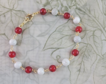 Amanita Adorablearia Mushroom Bracelet