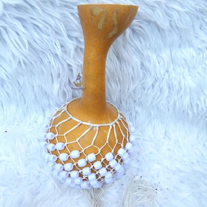 Nigeria Shekere A Traditional African Percussion Instrument