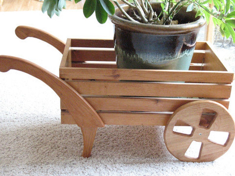 Wooden carts Etsy
