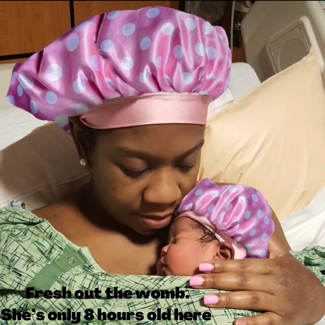 Mommy and me hair cheap bonnets