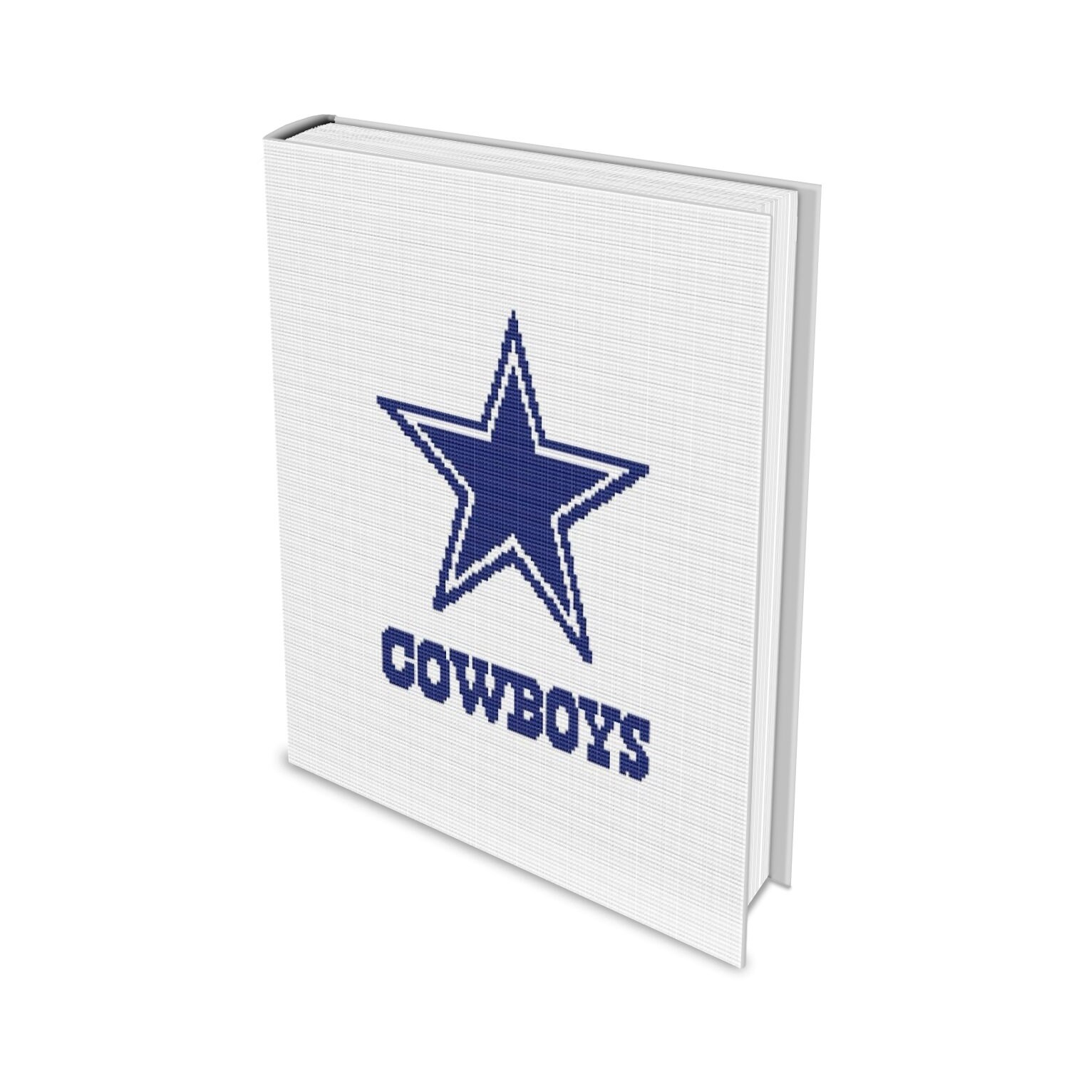 Dallas Cowboys Cross stitch pattern Crest American Football Etsy
