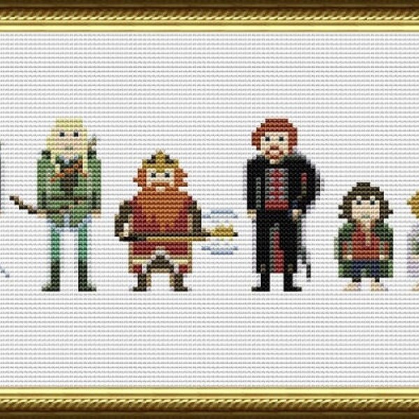 Lord of the Ring Cross Stitch Etsy