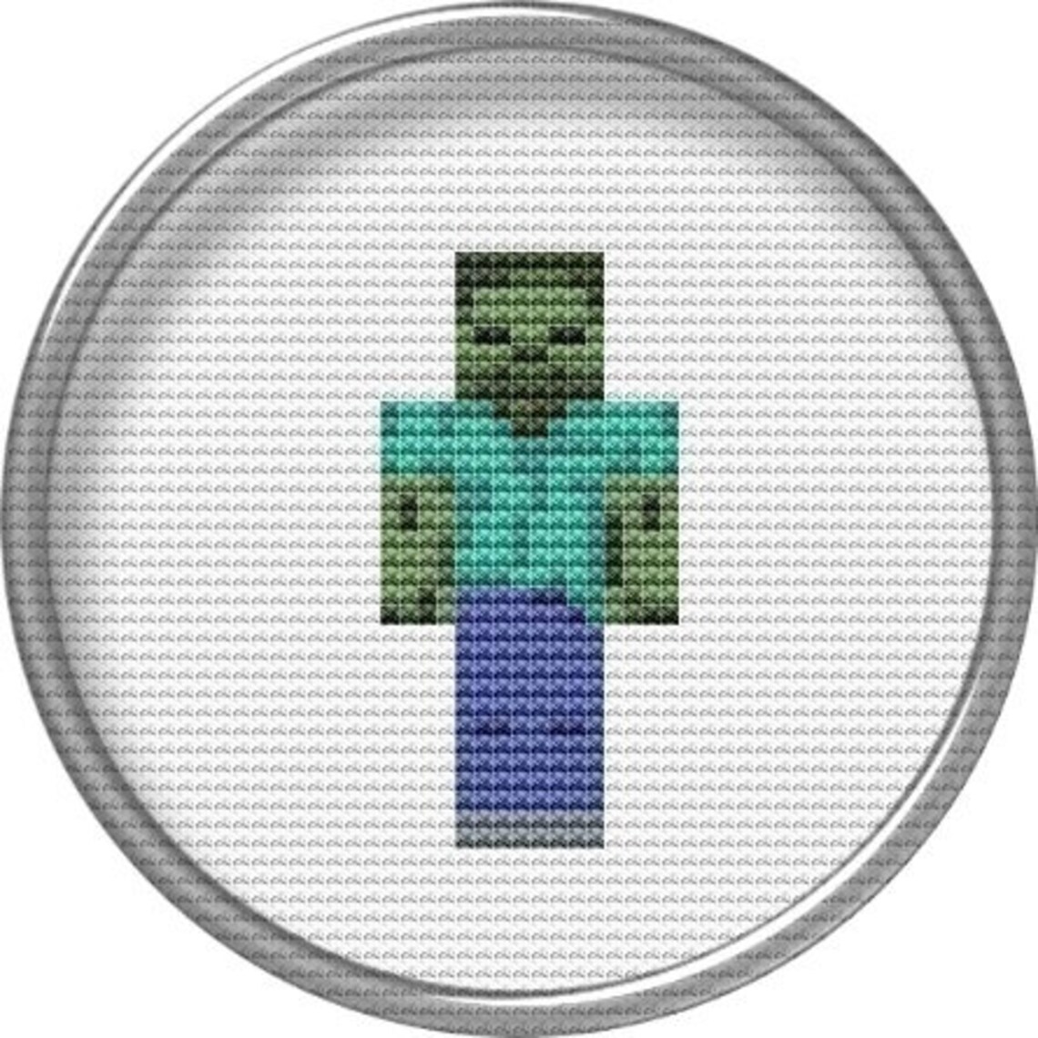 Cross stitch pattern Inspired Minecraft characters Pixel Etsy