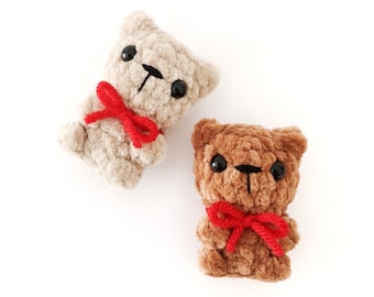 Modèle ours sans couture, Ours Amigurumi, Modèle ours au crochet, Modèle sans couture au crochet, Modèle au crochet pour la Saint-Valentin, Modèle au crochet rapide