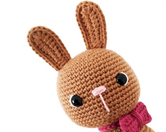 Rabbit Crochet PATTERN, Amigurumi Rabbit, Crochet Toy Rabbit, Crochet Bunny Pattern, Amigurumi Bunny