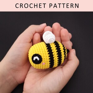 Bee Amigurumi PATTERN, Crochet Bee Amigurumi, Amigurumi Bee pattern