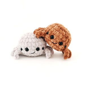 No-Sew Spider Crochet PATTERN, No Sew Crochet Amigurumi Pattern, Crochet Spider Plush, Spider Amigurumi Pattern, Halloween Crochet Spider