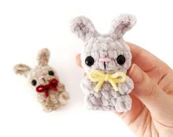 No Sew Bunny Crochet PATTERN, Amigurumi Bunny, Crochet Bunny Pattern, No Sew Crochet Amigurumi Pattern, Crochet Easter Pattern, Easter Gifts