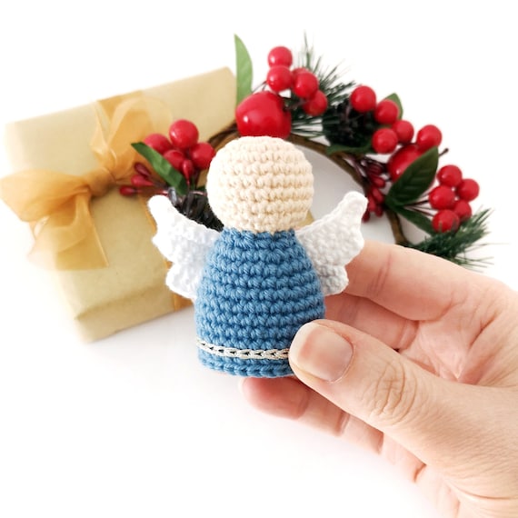 Angel Crochet PATTERN, Crochet Christmas Ornament Pattern, Crochet Angel Ornament, Christmas Crochet Pattern, Amigurumi Angel, Angel Pattern