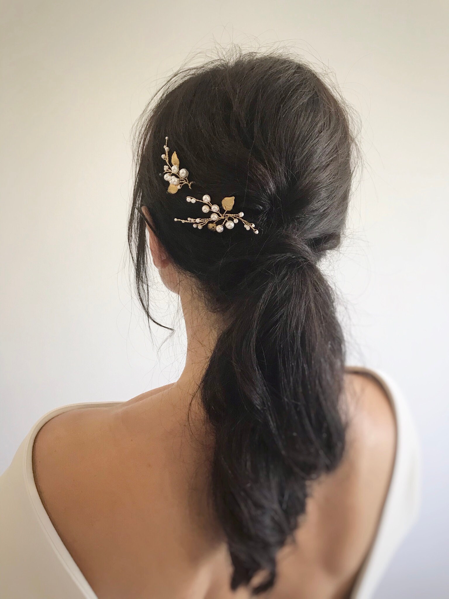 Pasador Pelo Mujer Horquilla Pelo Vintage Turquesa Con Flores