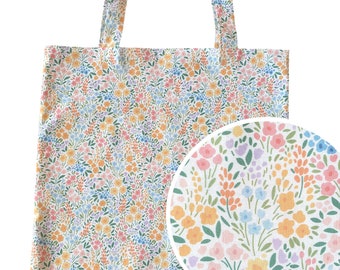 Floral Flower Garden Tote / Shopper Bag / Women's Shoulder Bag