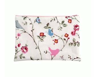 Floral Oilcloth iPad Cover/ Travel Case - Can be customised to fit any tablet