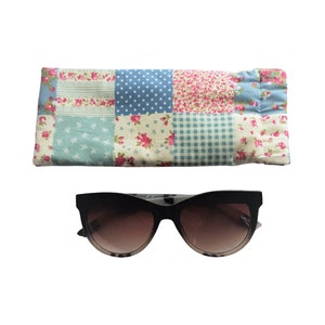 Patchwork Glasses Case, Sunglasses Sleeve