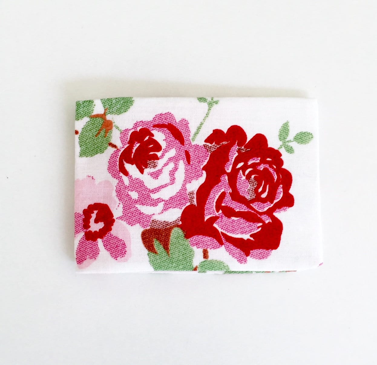 Cath Kidston Fabric Oyster Card Holder in White Rosali Fabric Etsy
