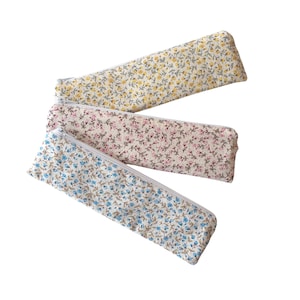 Astuccio sottile con motivo floreale Ditsy - Piccola custodia vintage