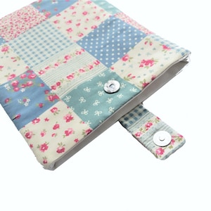Vintage Patchwork Kindle Sleeve | Floral Shabby Chic e-Reader Case | Unique Kindle Cover