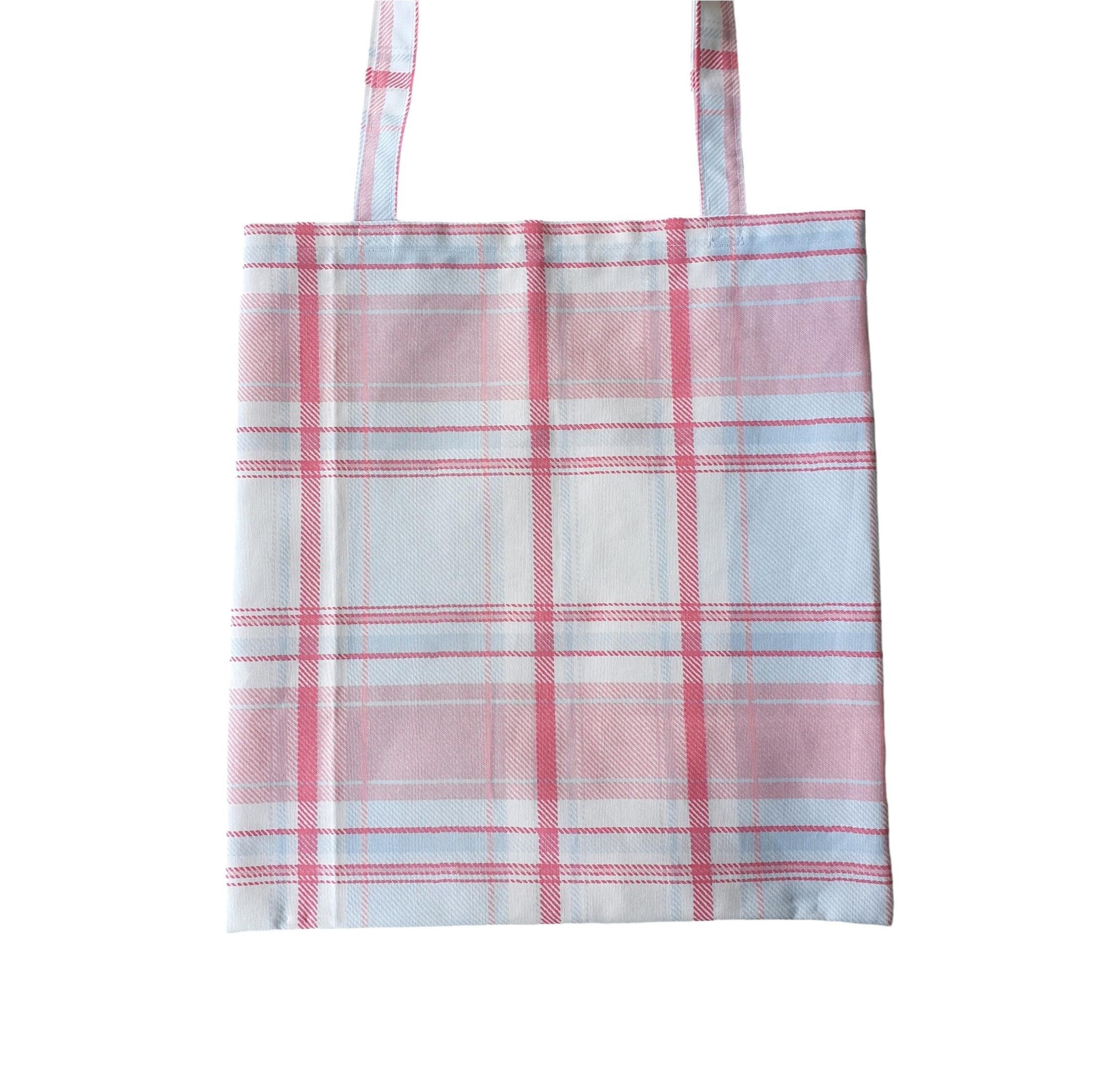 Tartan Shopper Bag Etsy