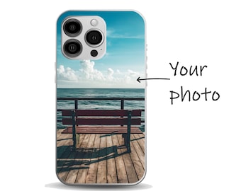 Custom Phone Case with Your Photo |  Personalised iPhone Case with Your Image | Custom Printed Galaxy Case |  Photo Gift