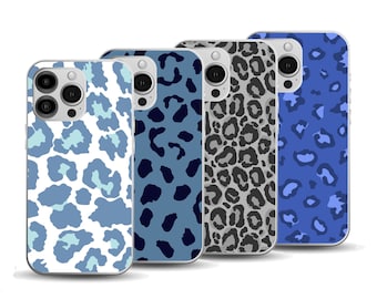 Custodia per telefono con stampa leopardata / Cover per iPhone o Samsung Galaxy con motivo animale / Protezione per cellulare alla moda