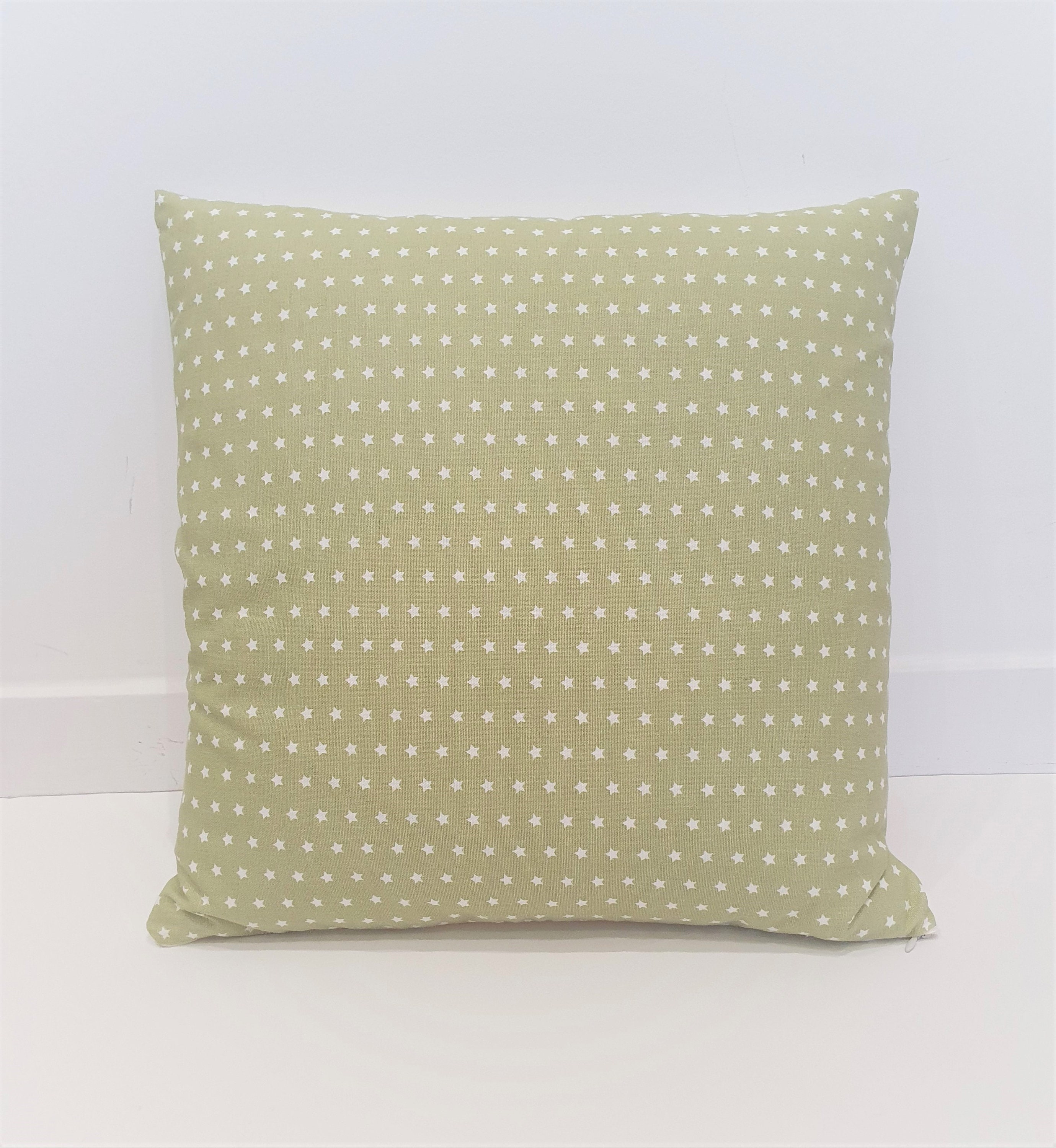 Olive Green Cushion Cover 45 X 45 Cm Pale Green Cushion Etsy UK